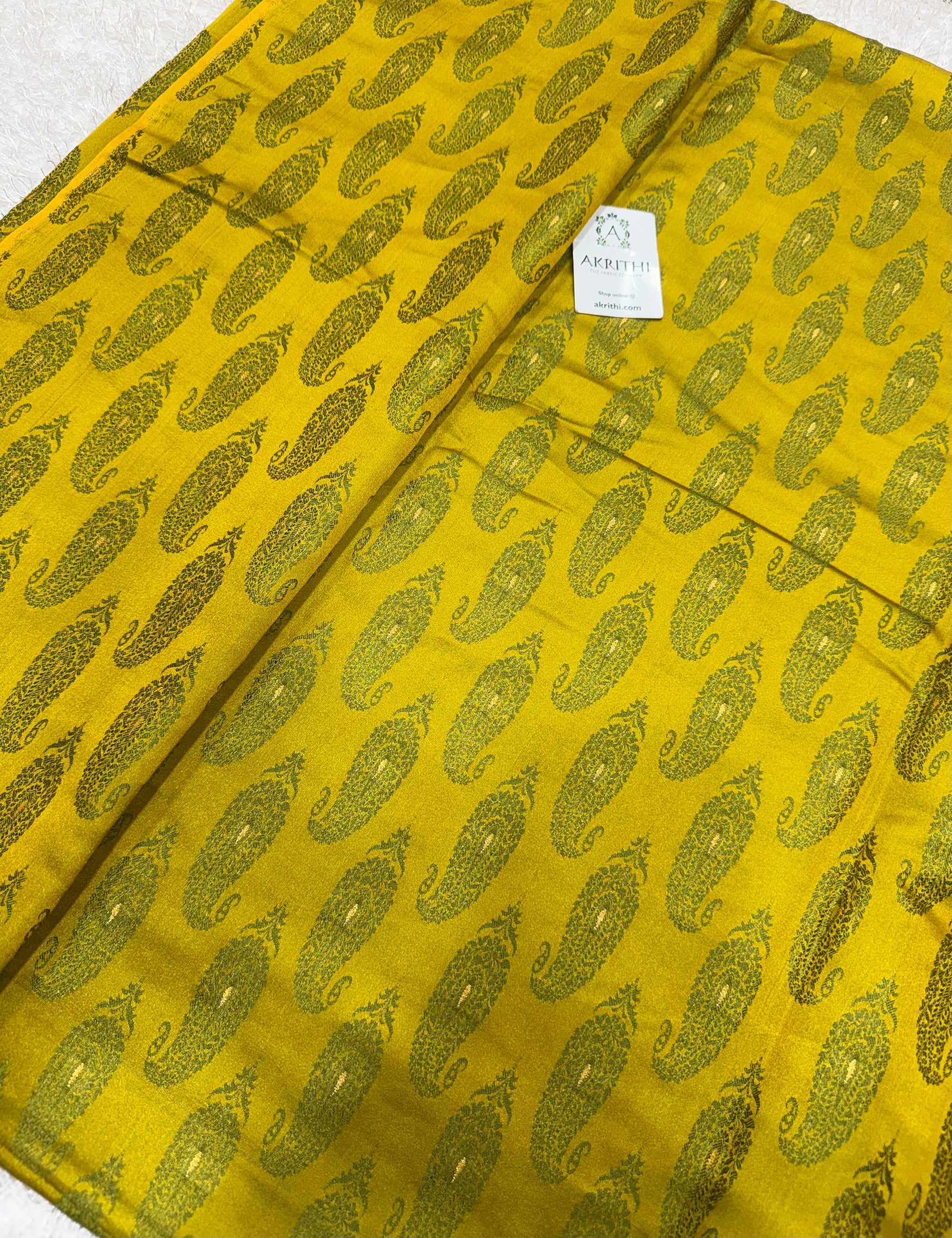 Pure Banarasi brocade fabric