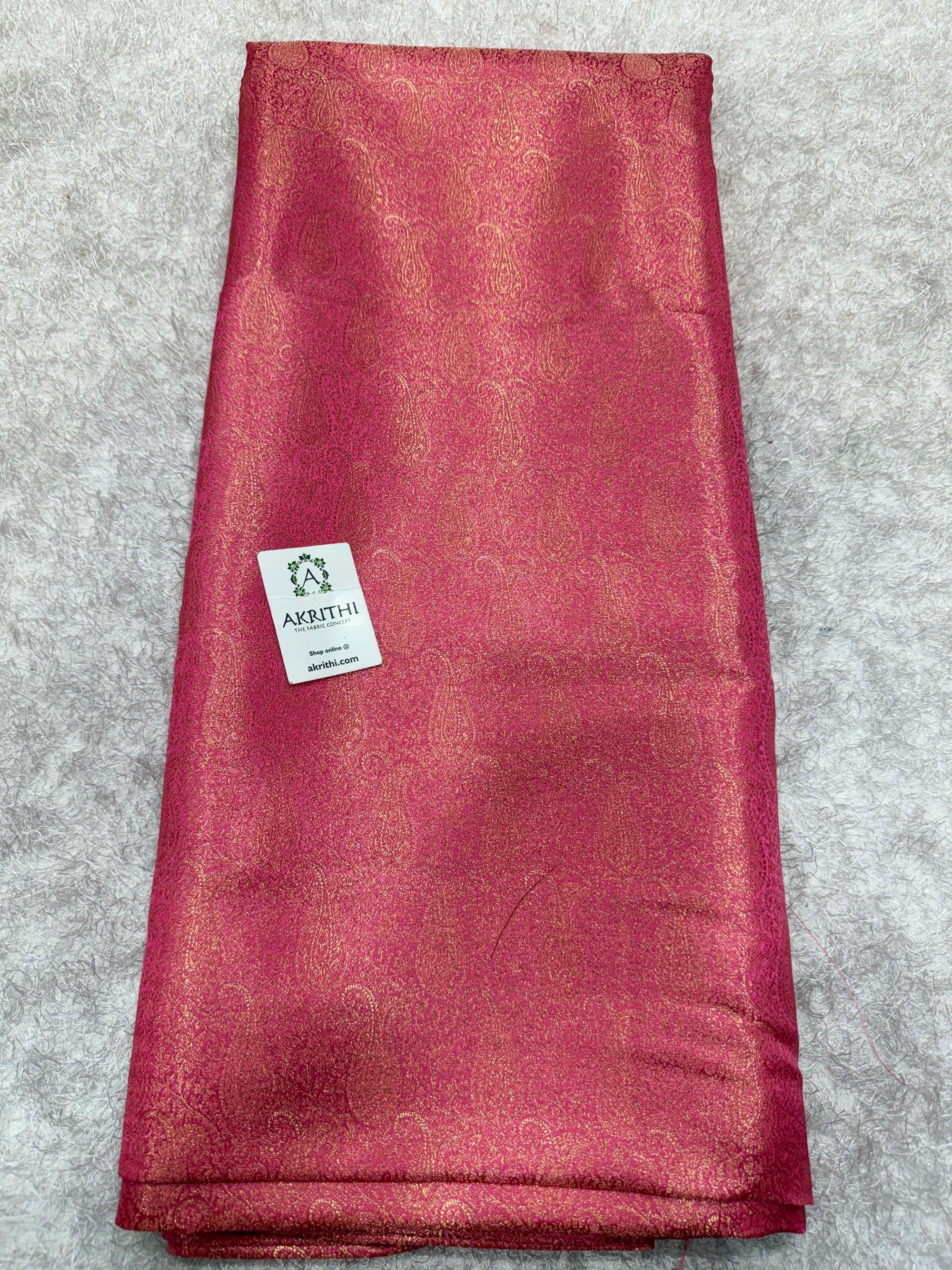 Pure Banarasi brocade fabric