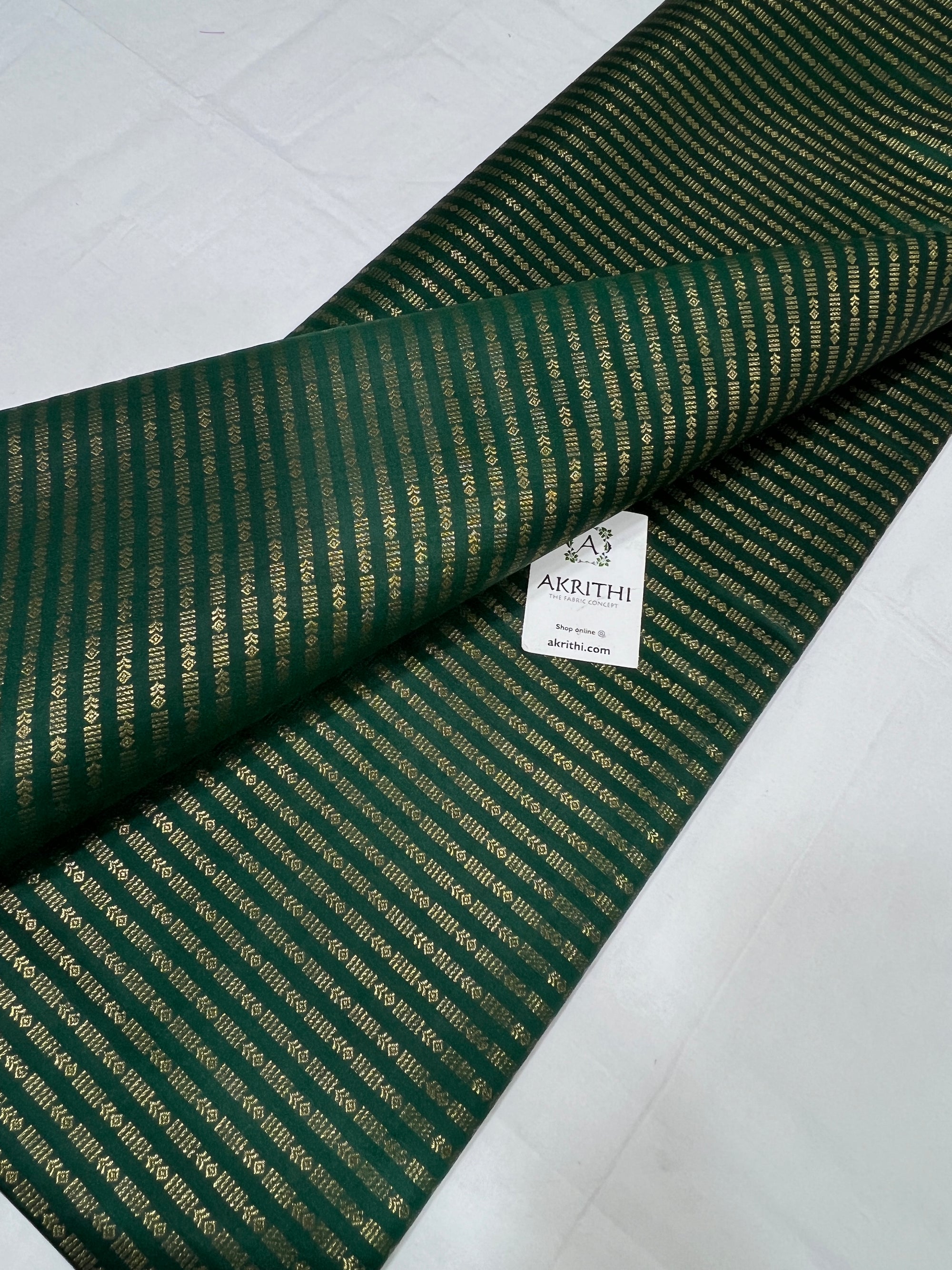 Pure Banarasi brocade fabric