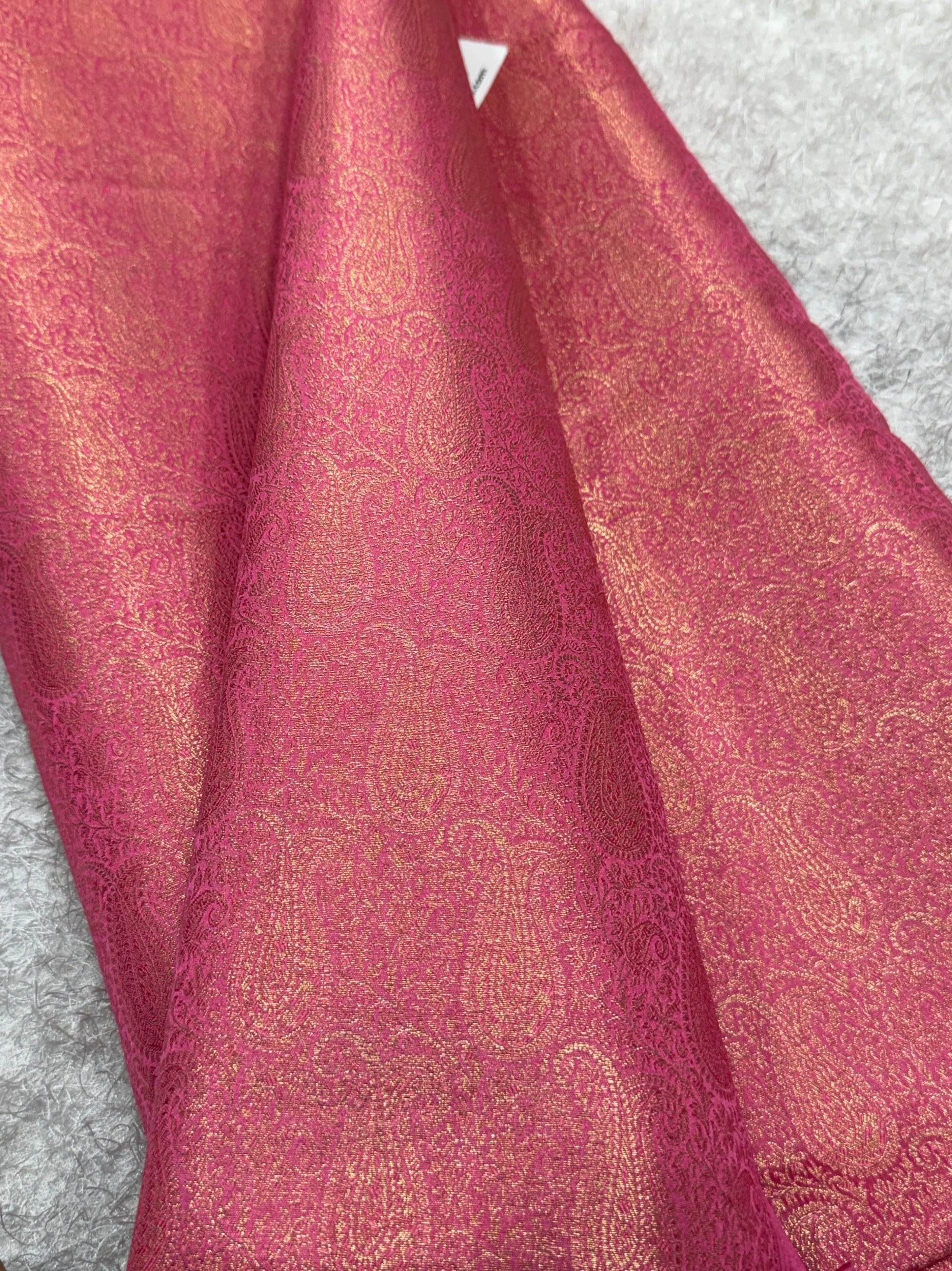 Pure Banarasi brocade fabric