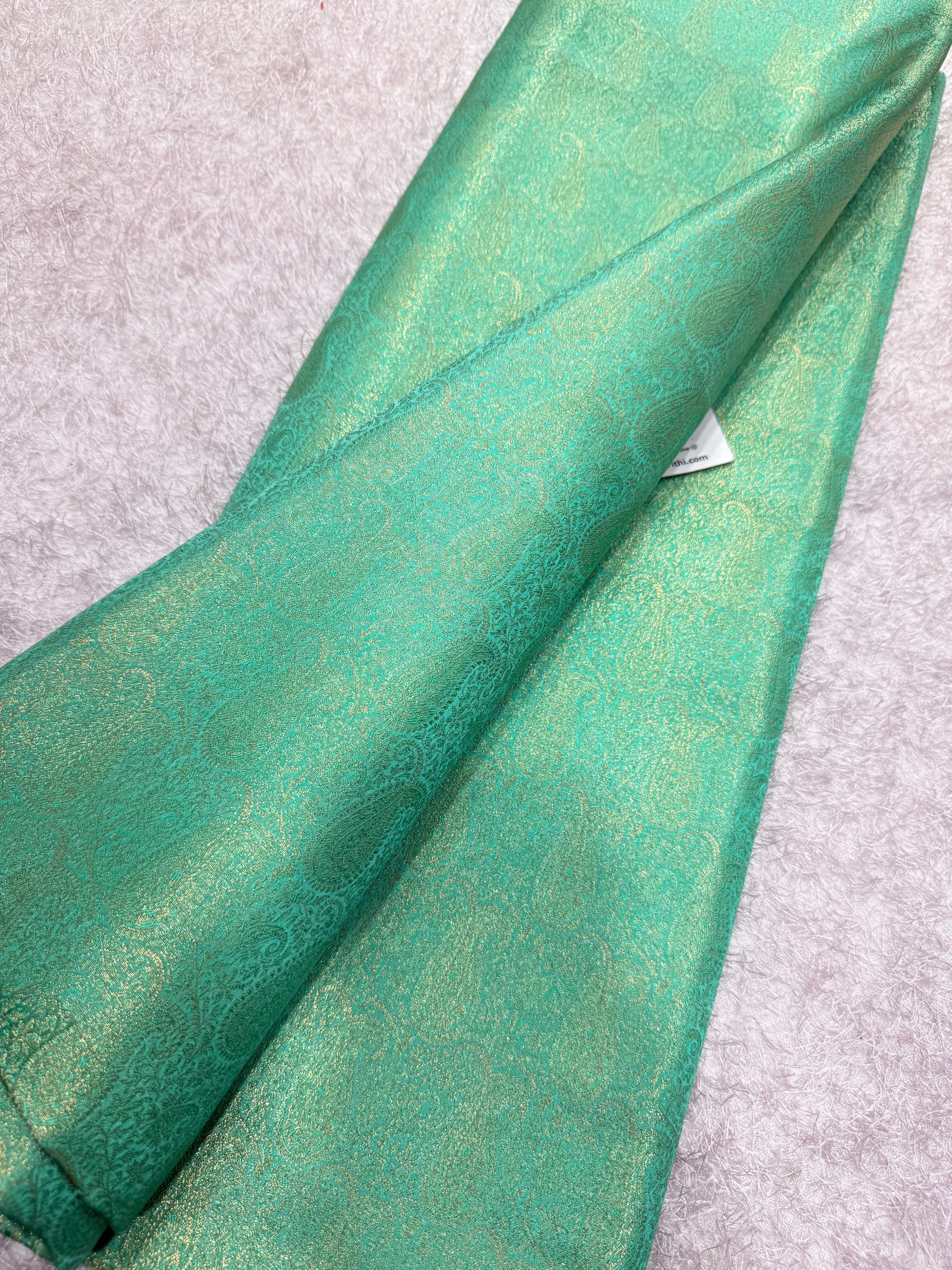 Pure Banarasi brocade fabric