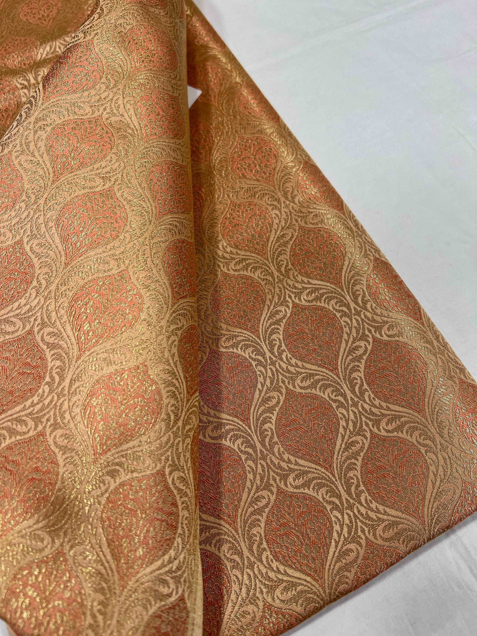 Pure Banarasi brocade fabric