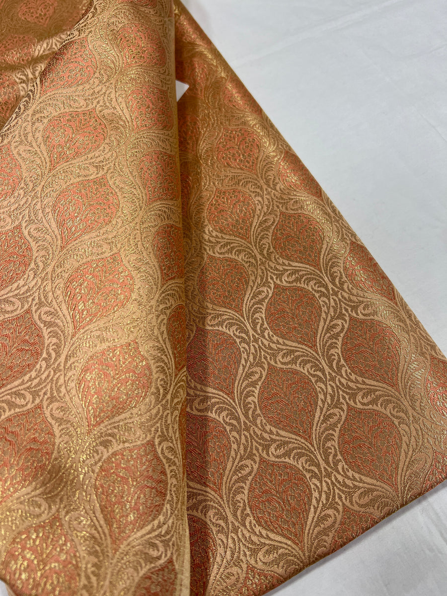 Pure Banarasi brocade fabric