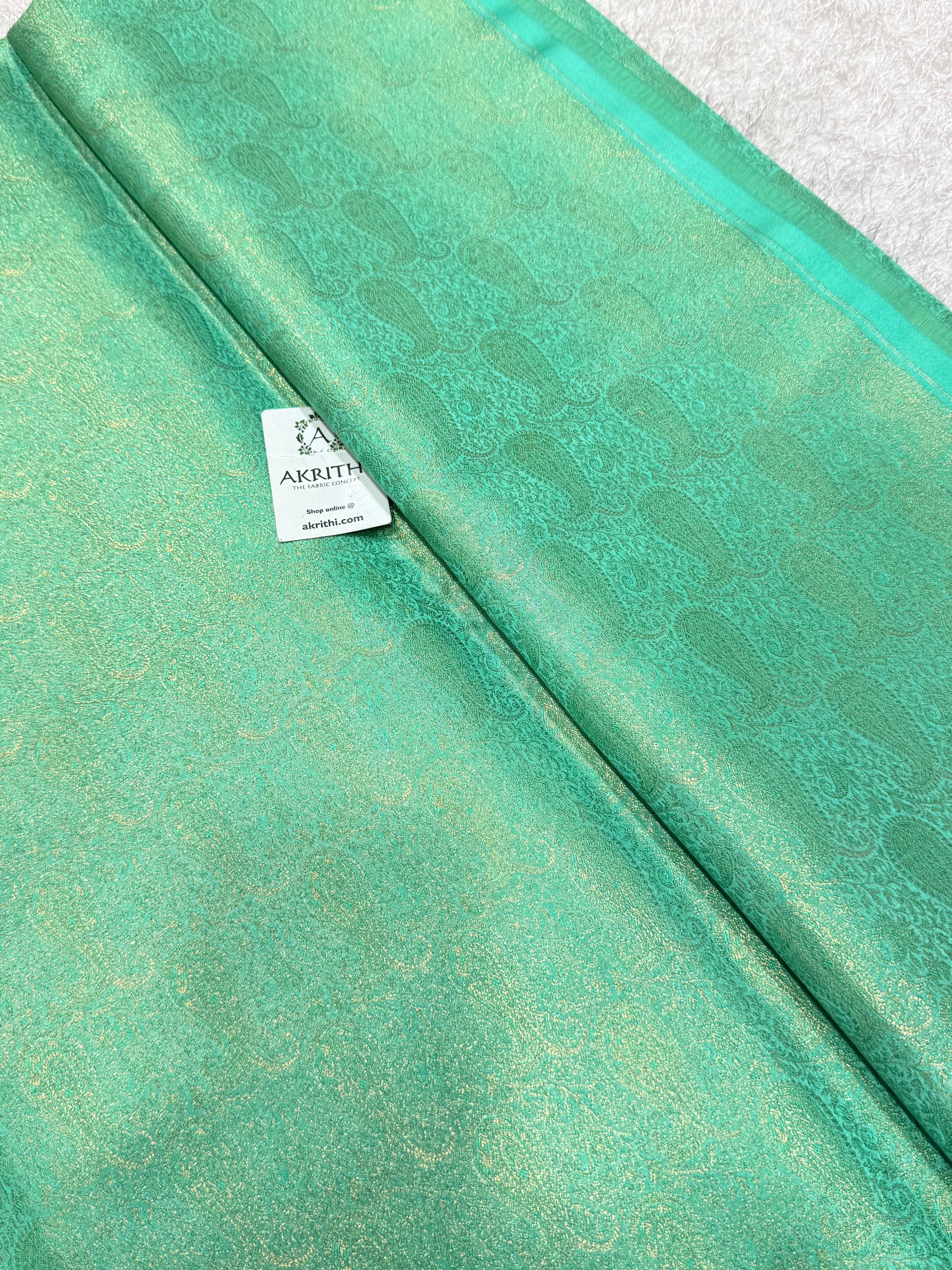 Pure Banarasi brocade fabric