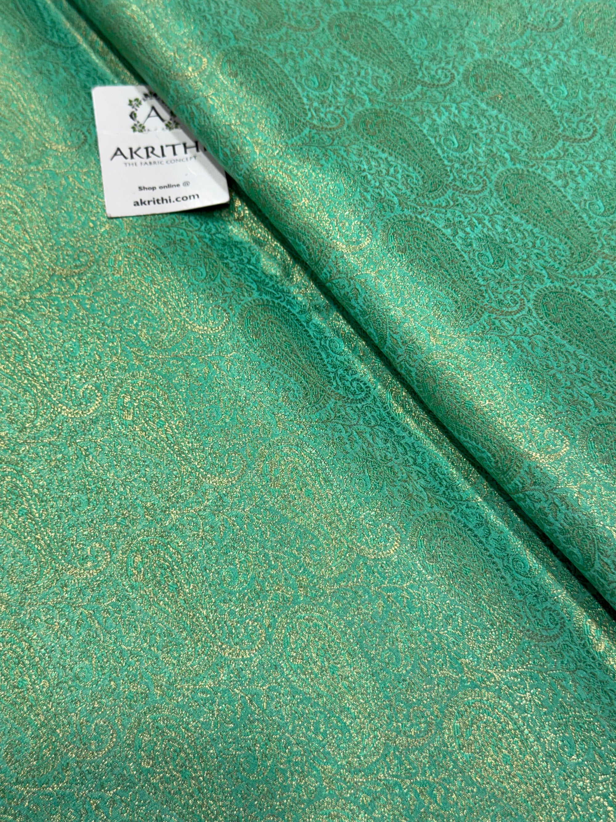 Pure Banarasi brocade fabric
