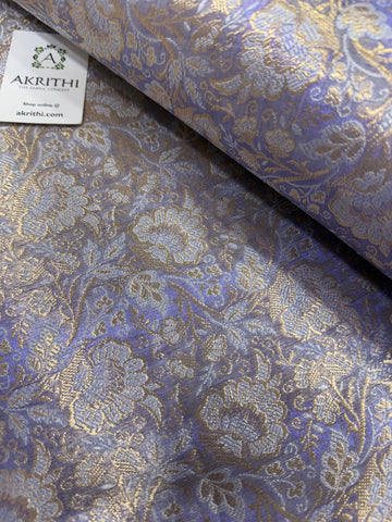 Pure Banarasi tissue brocade fabric