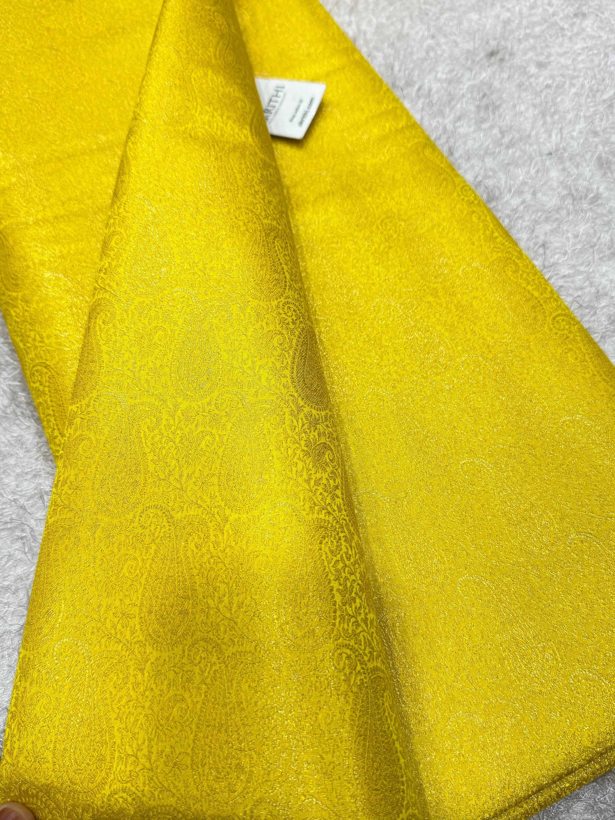 Pure Banarasi brocade fabric