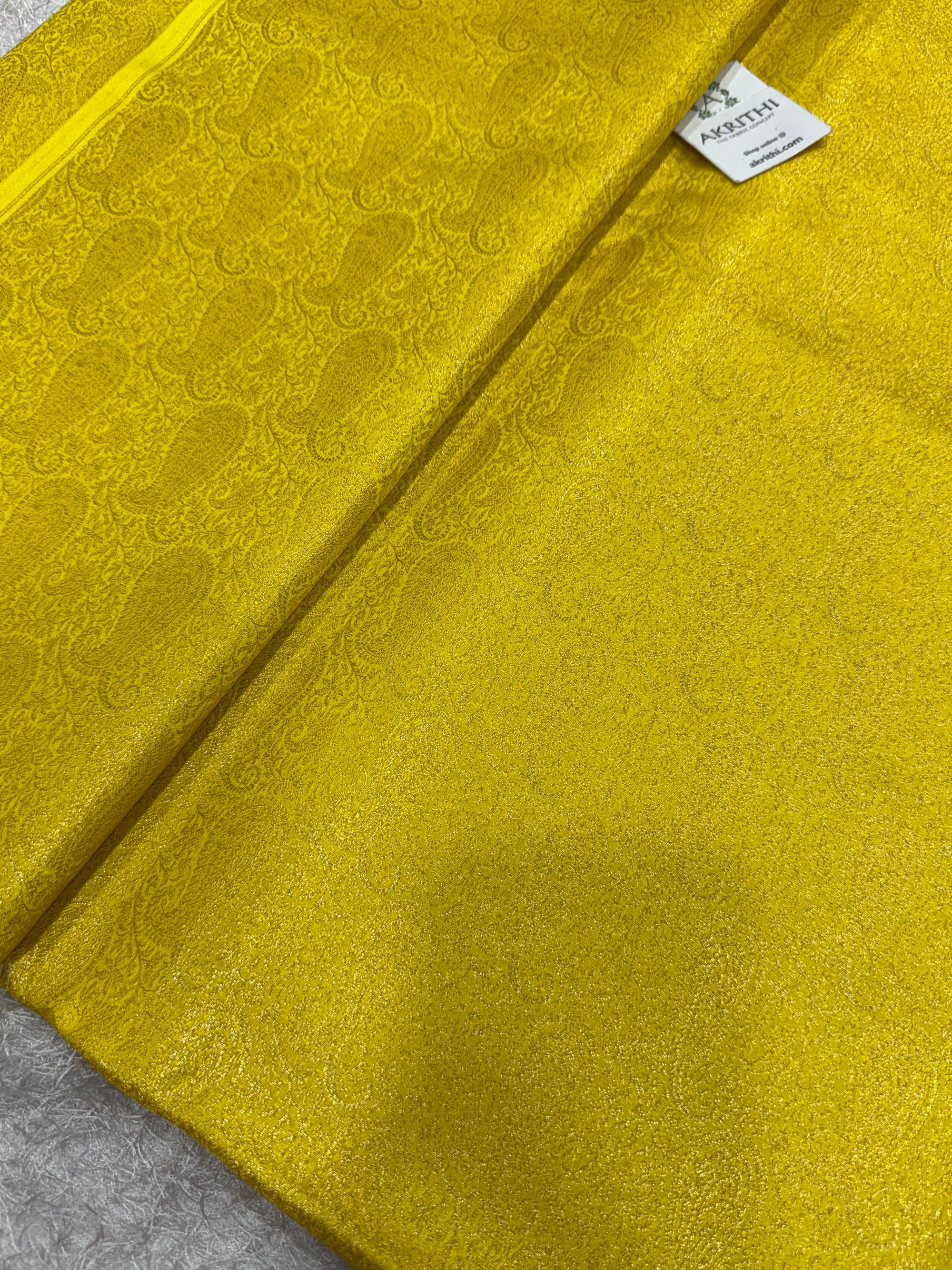 Pure Banarasi brocade fabric