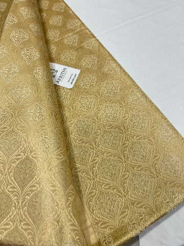 Pure Banarasi brocade fabric