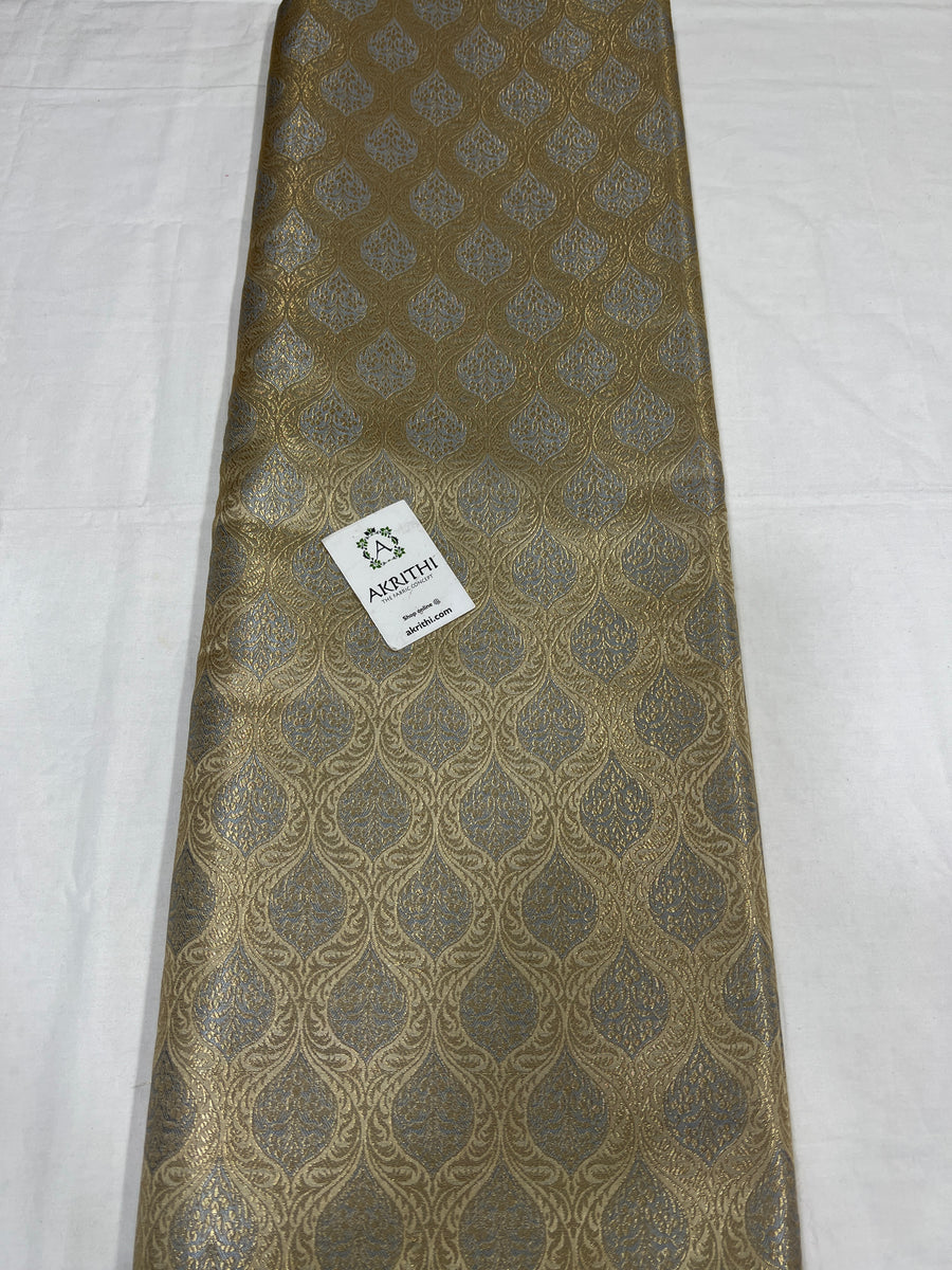 Pure Banarasi brocade fabric