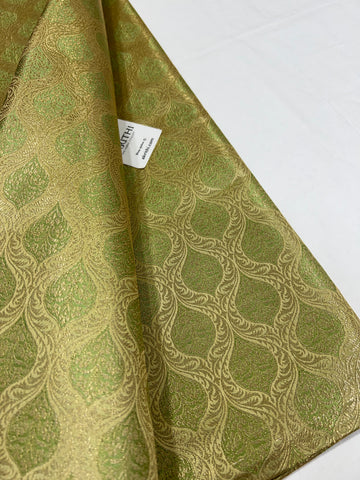 Pure Banarasi brocade fabric