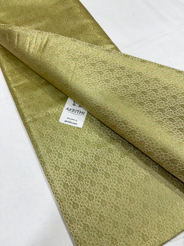 Pure Banarasi brocade fabric