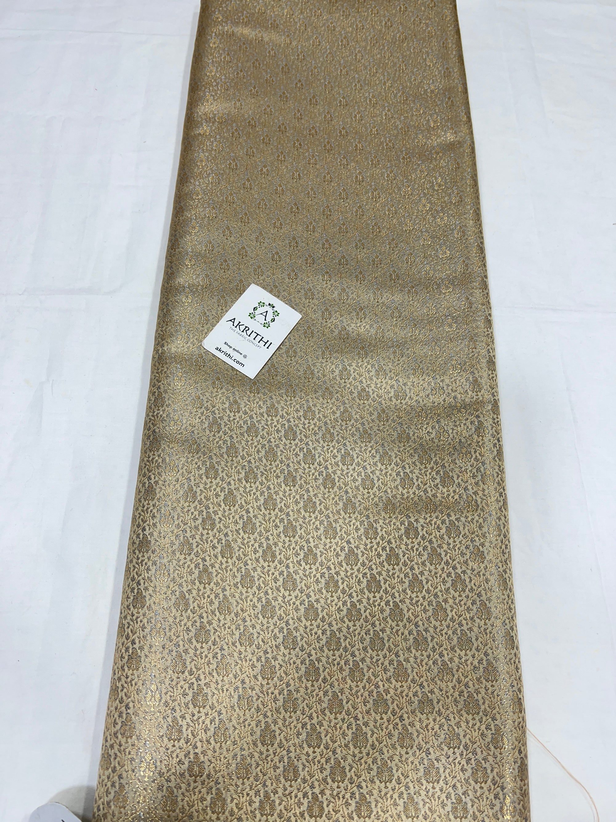 Pure Banarasi brocade fabric