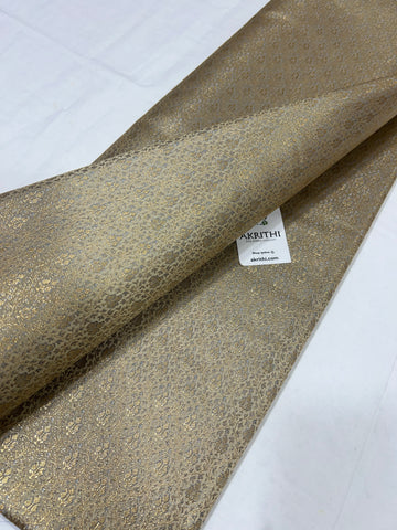 Pure Banarasi brocade fabric