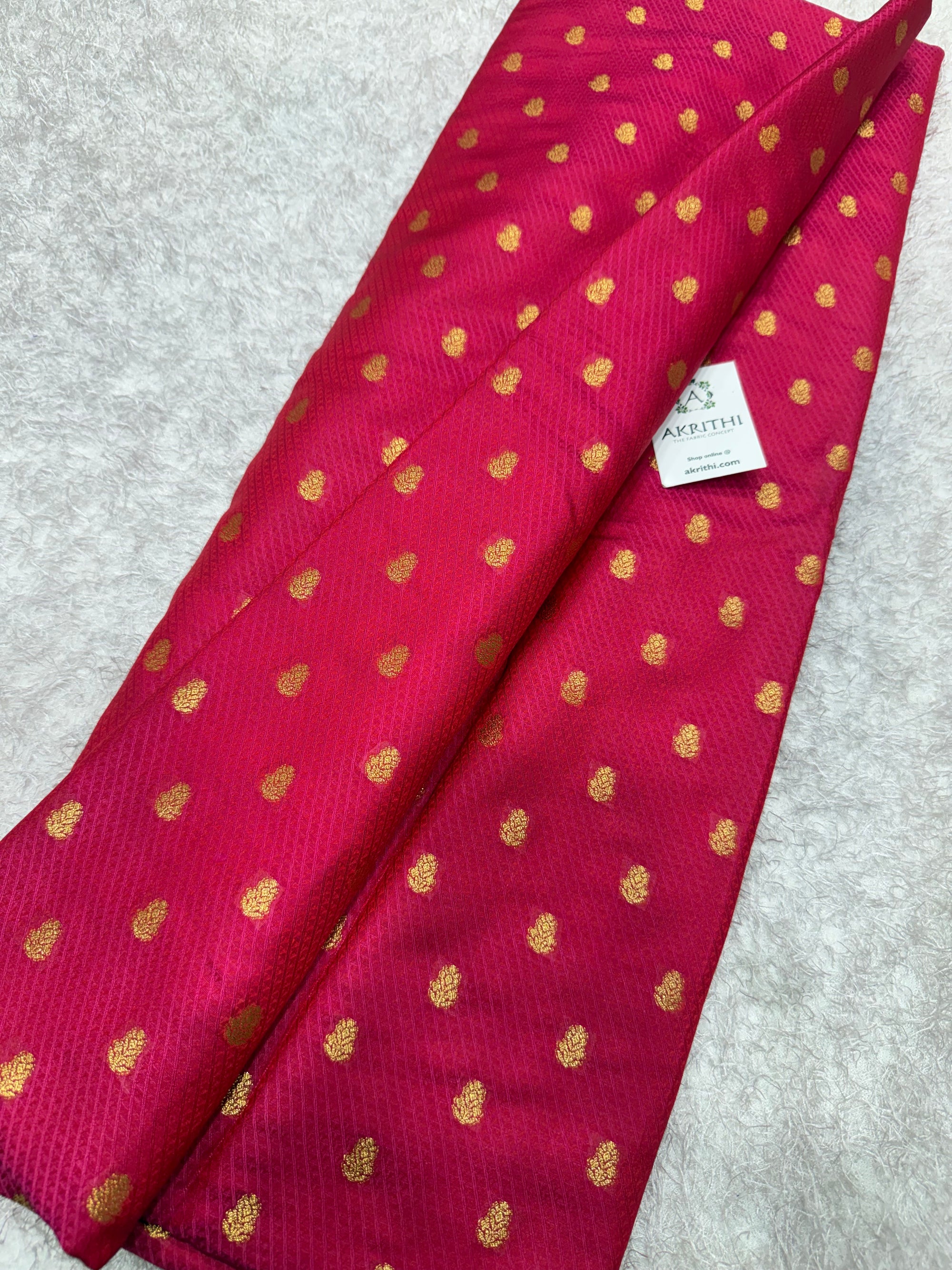 Pure Banarasi brocade fabric