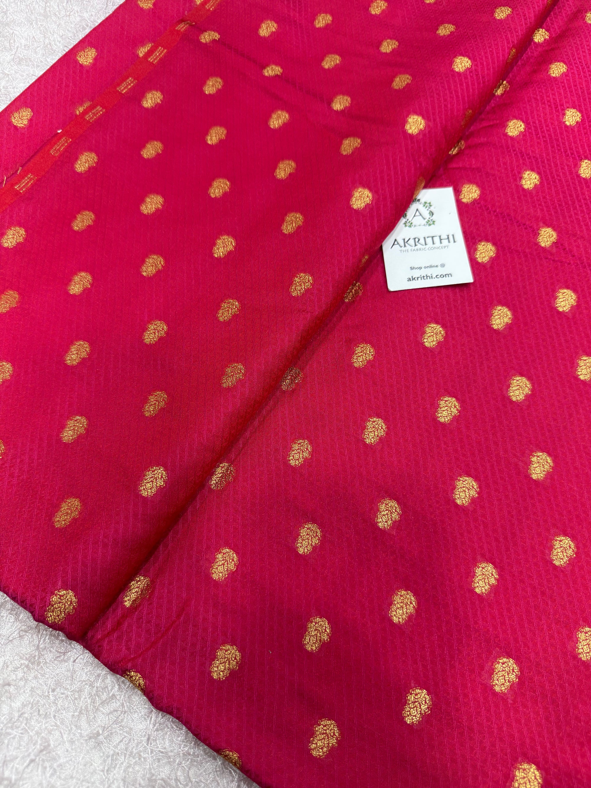 Pure Banarasi brocade fabric