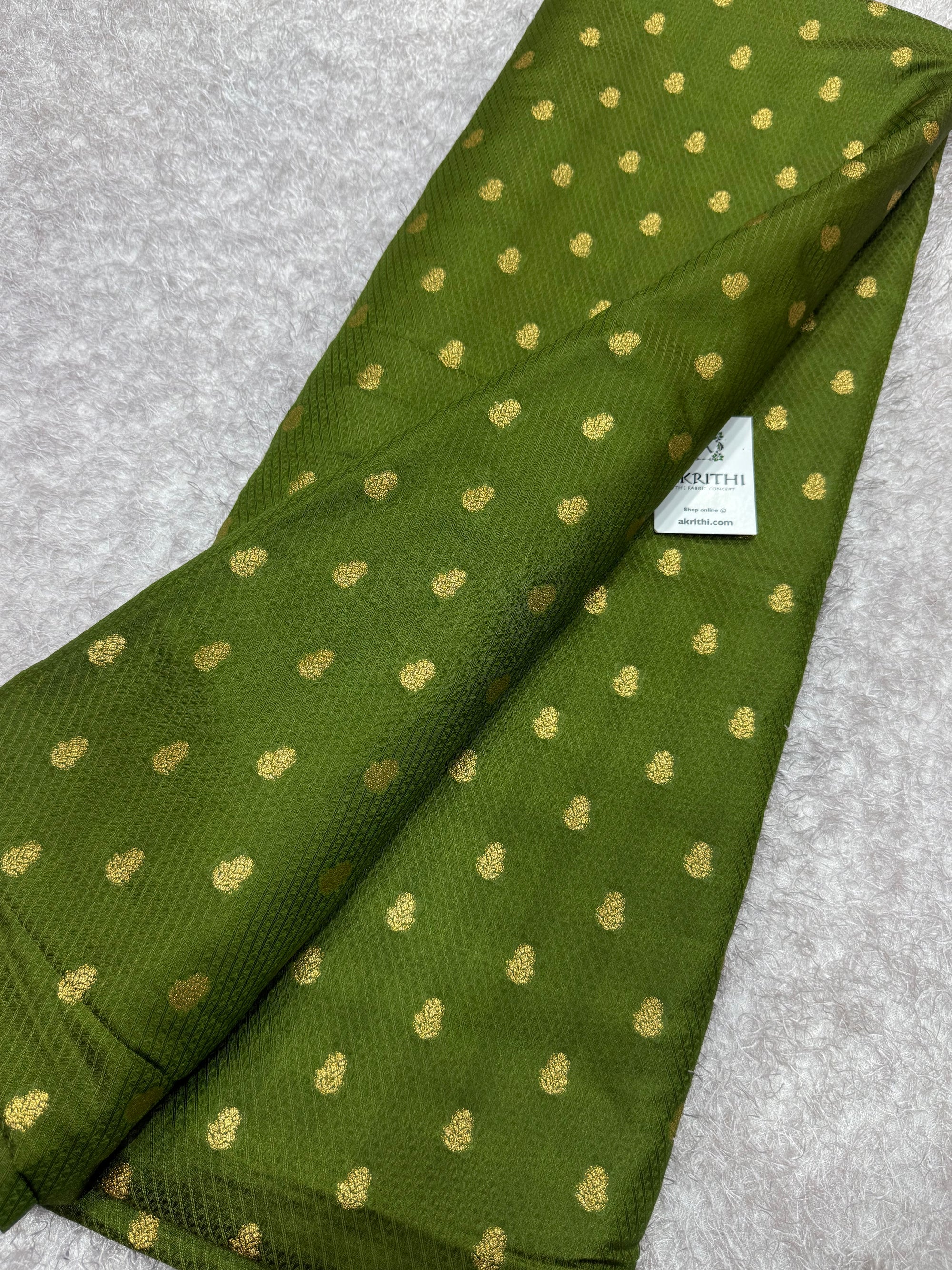 Pure Banarasi brocade fabric