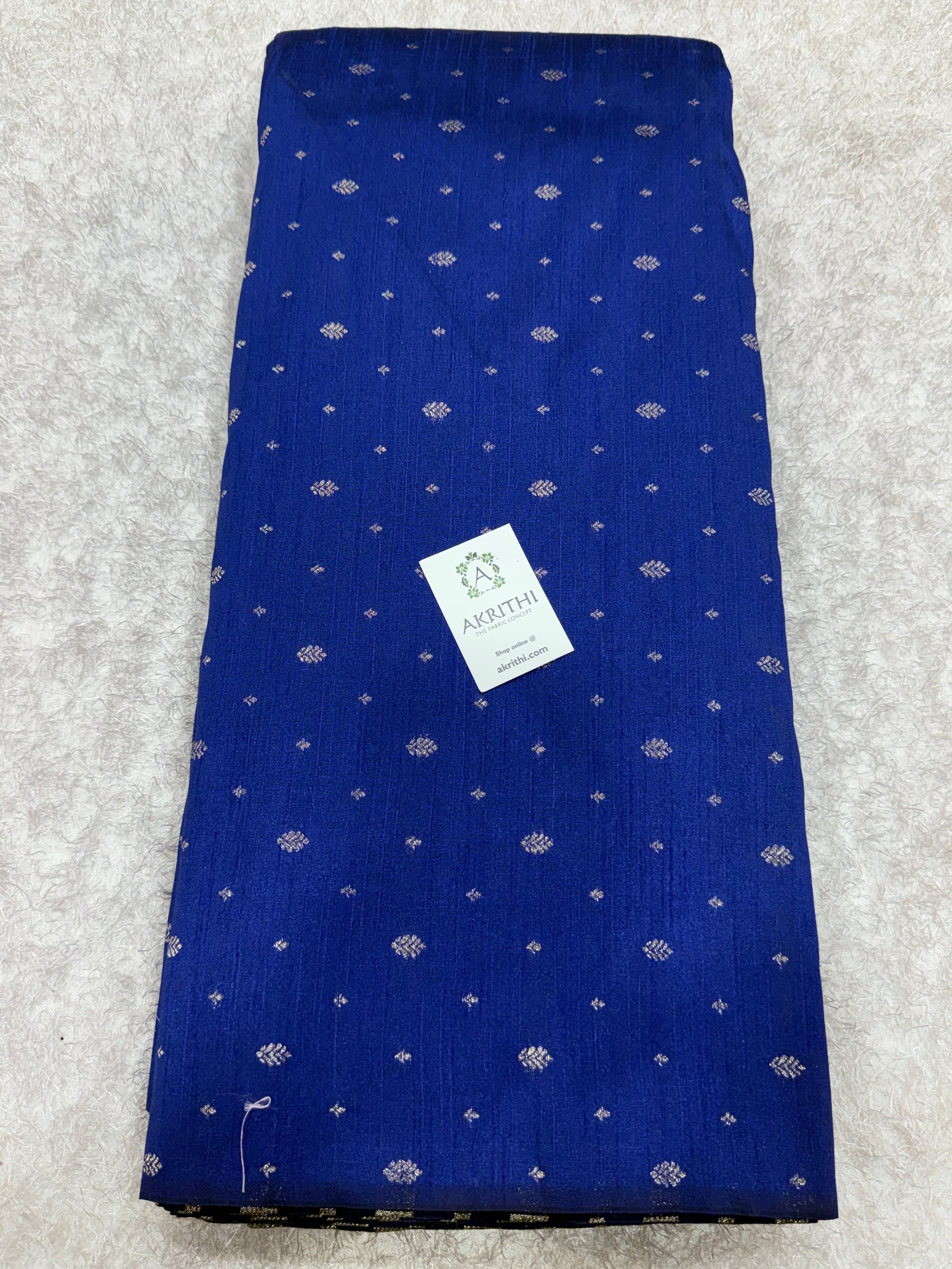 Semi Banarasi raw silk fabric