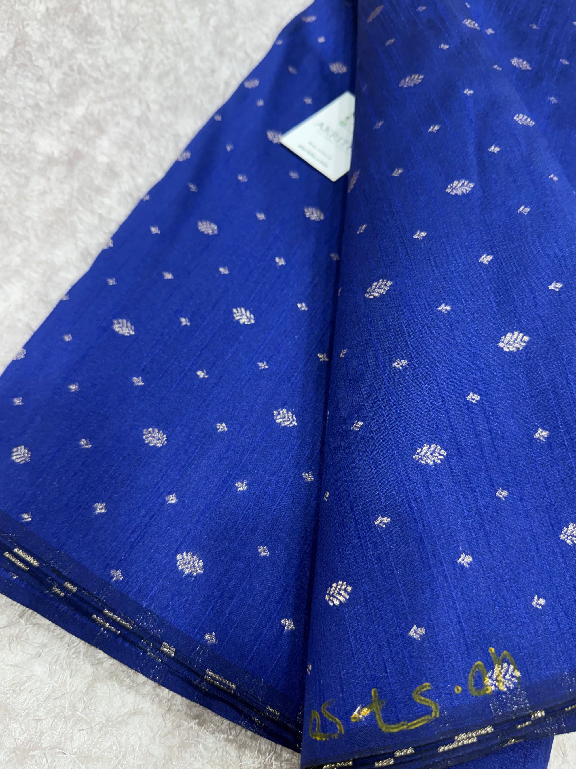 Semi Banarasi raw silk fabric