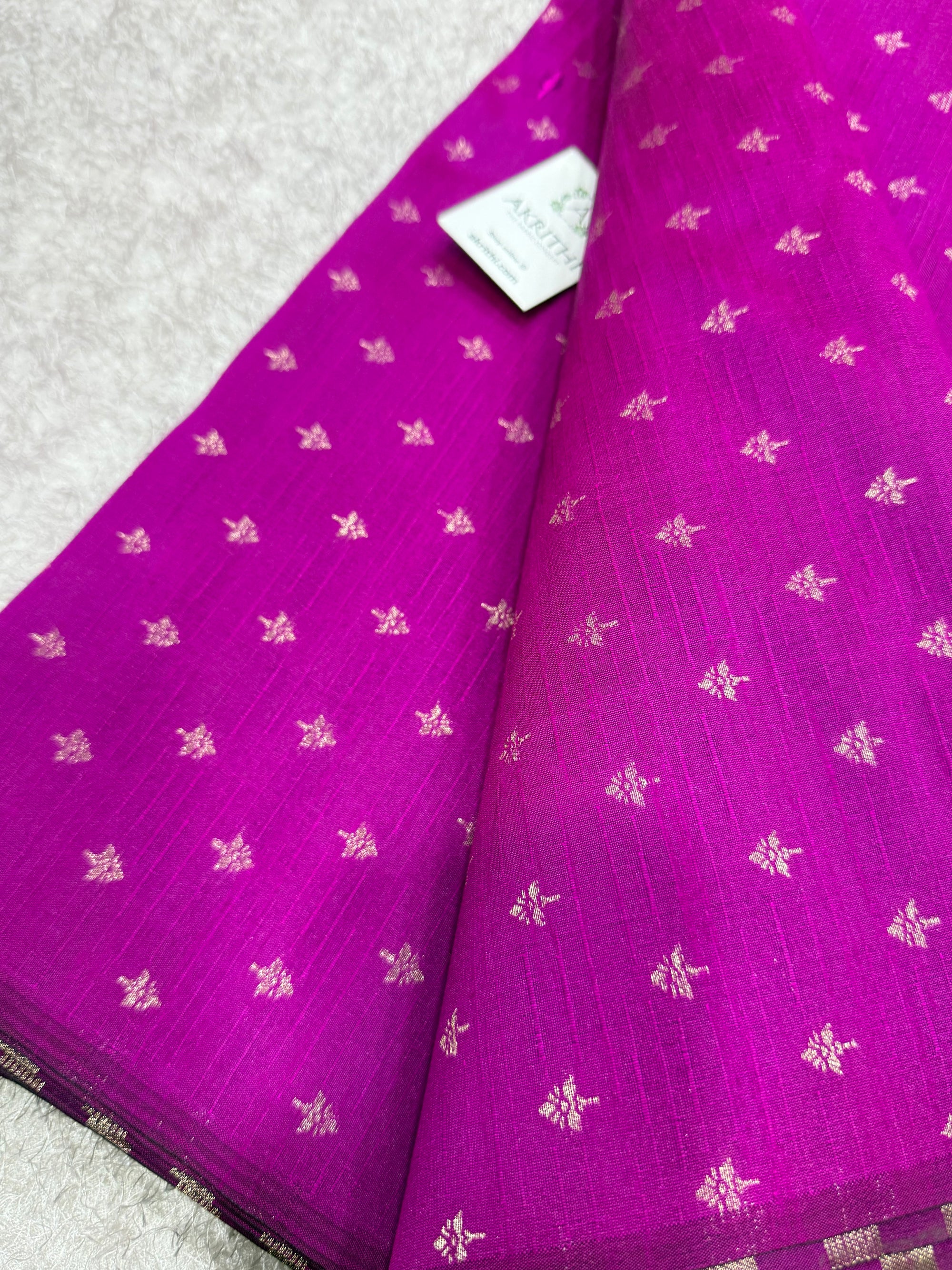 Semi Banarasi raw silk fabric