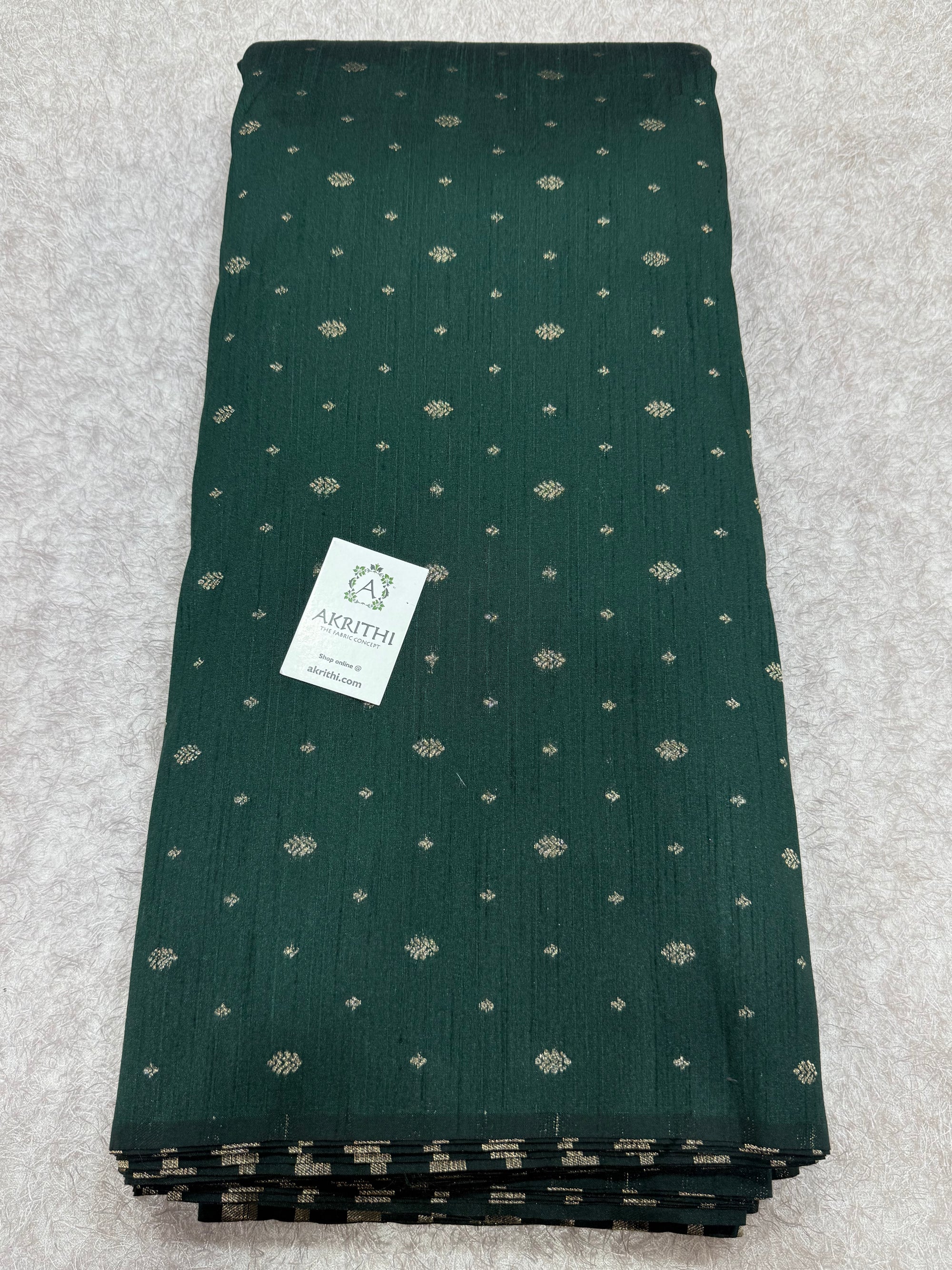 Semi Banarasi raw silk fabric