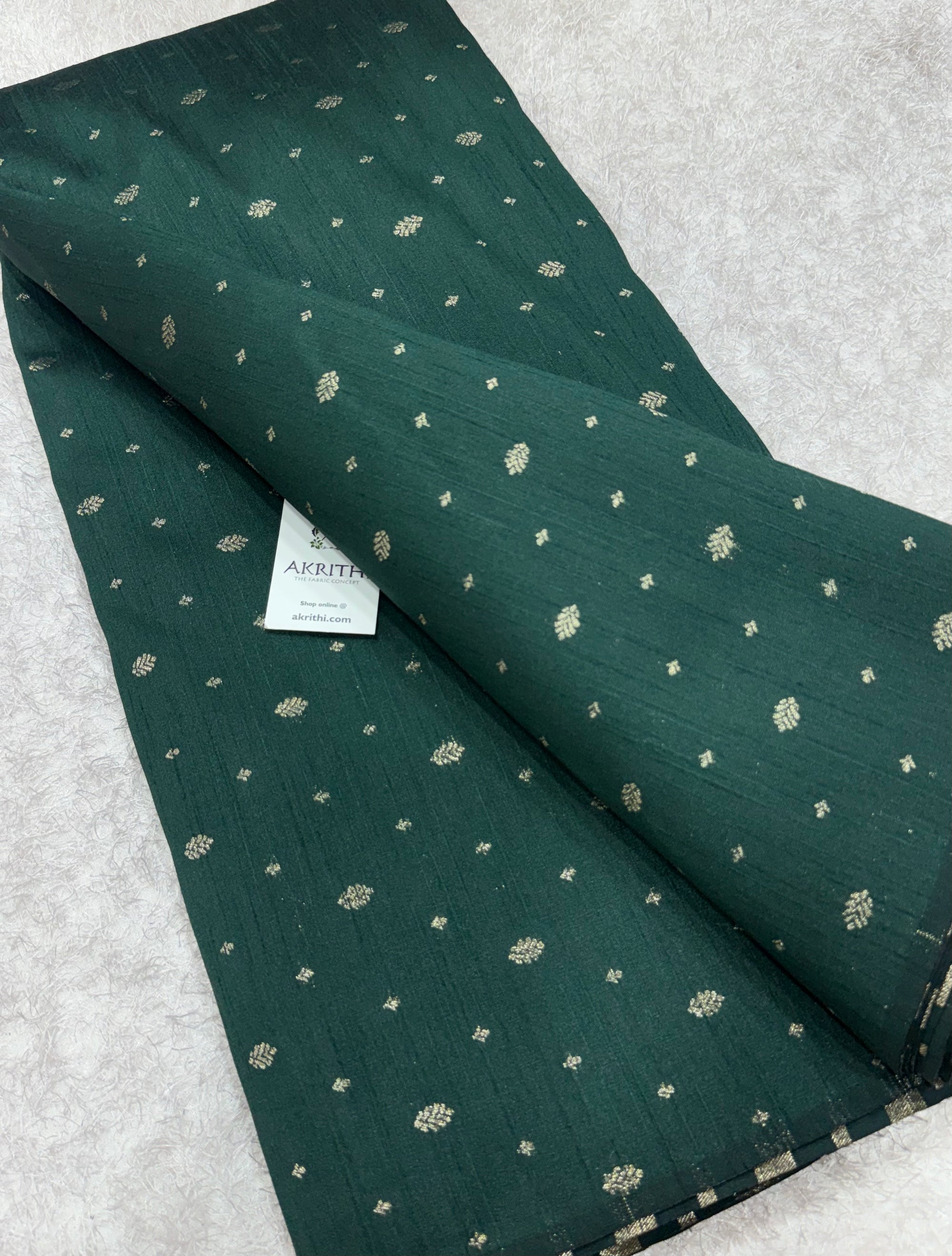 Semi Banarasi raw silk fabric