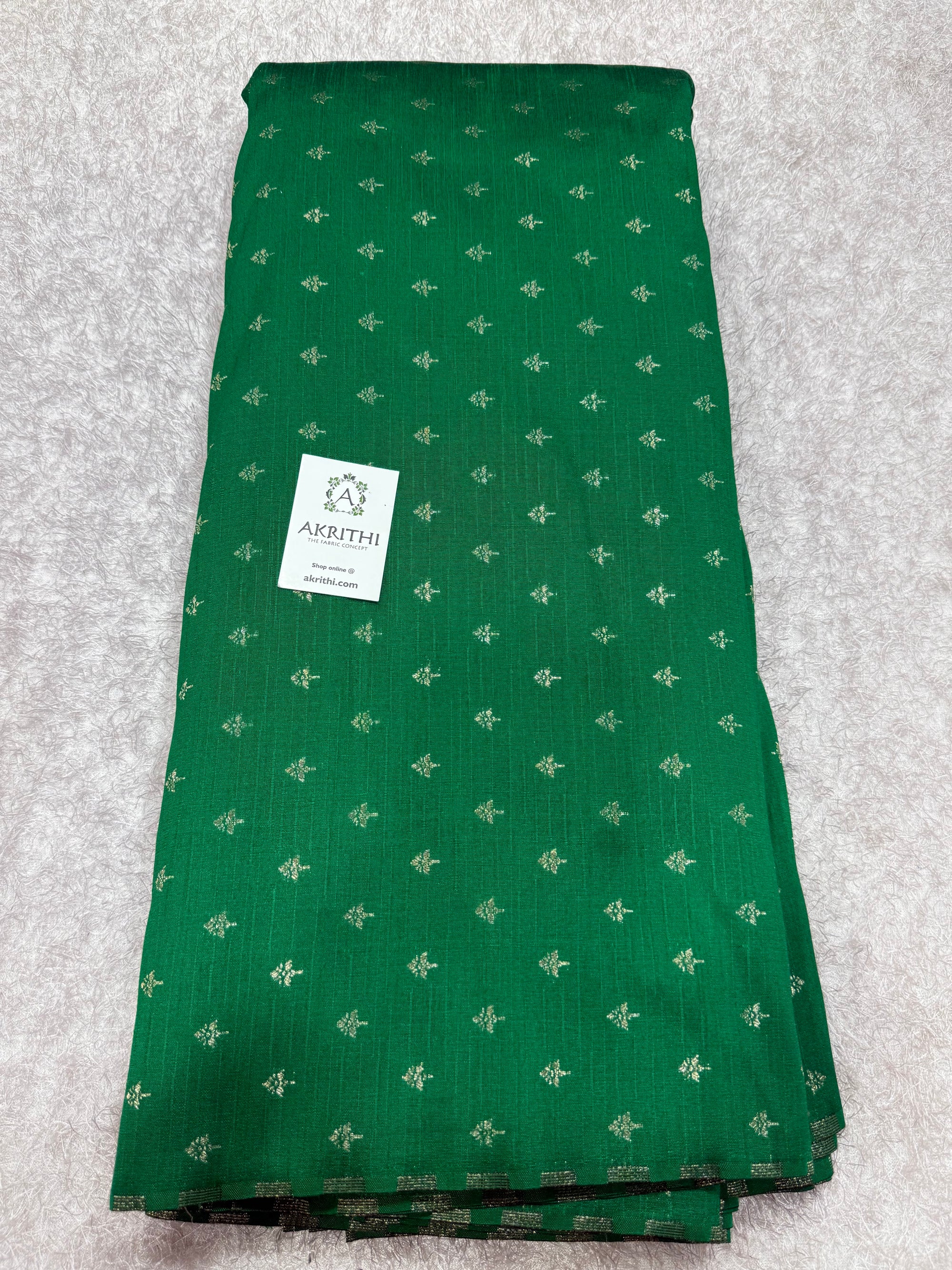 Semi Banarasi raw silk fabric