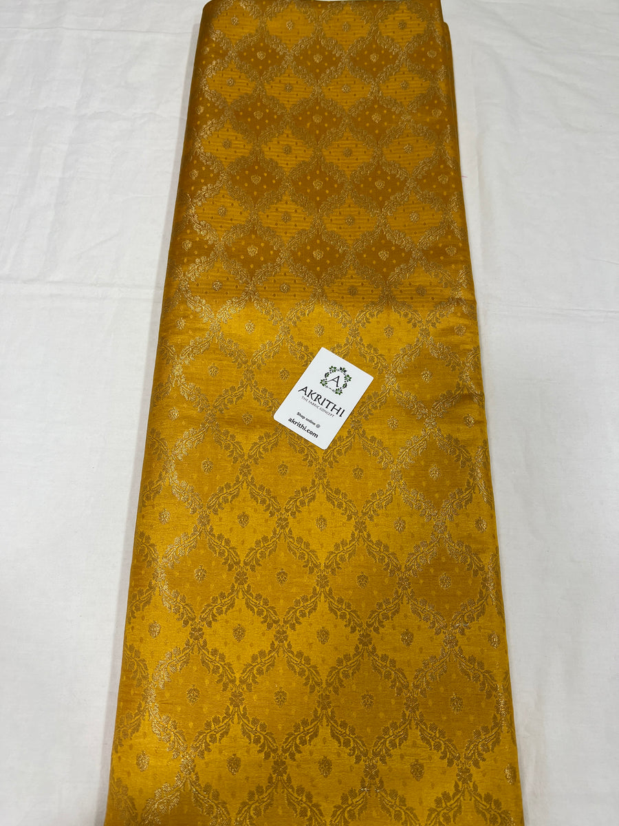 Pure Banarasi brocade fabric