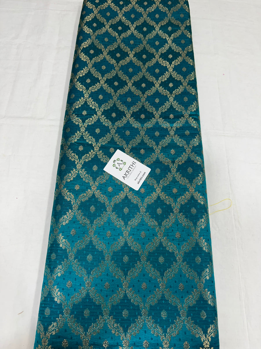 Pure Banarasi brocade fabric