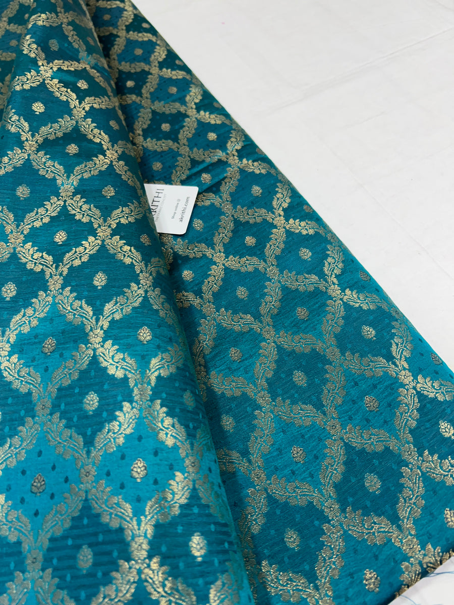 Pure Banarasi brocade fabric