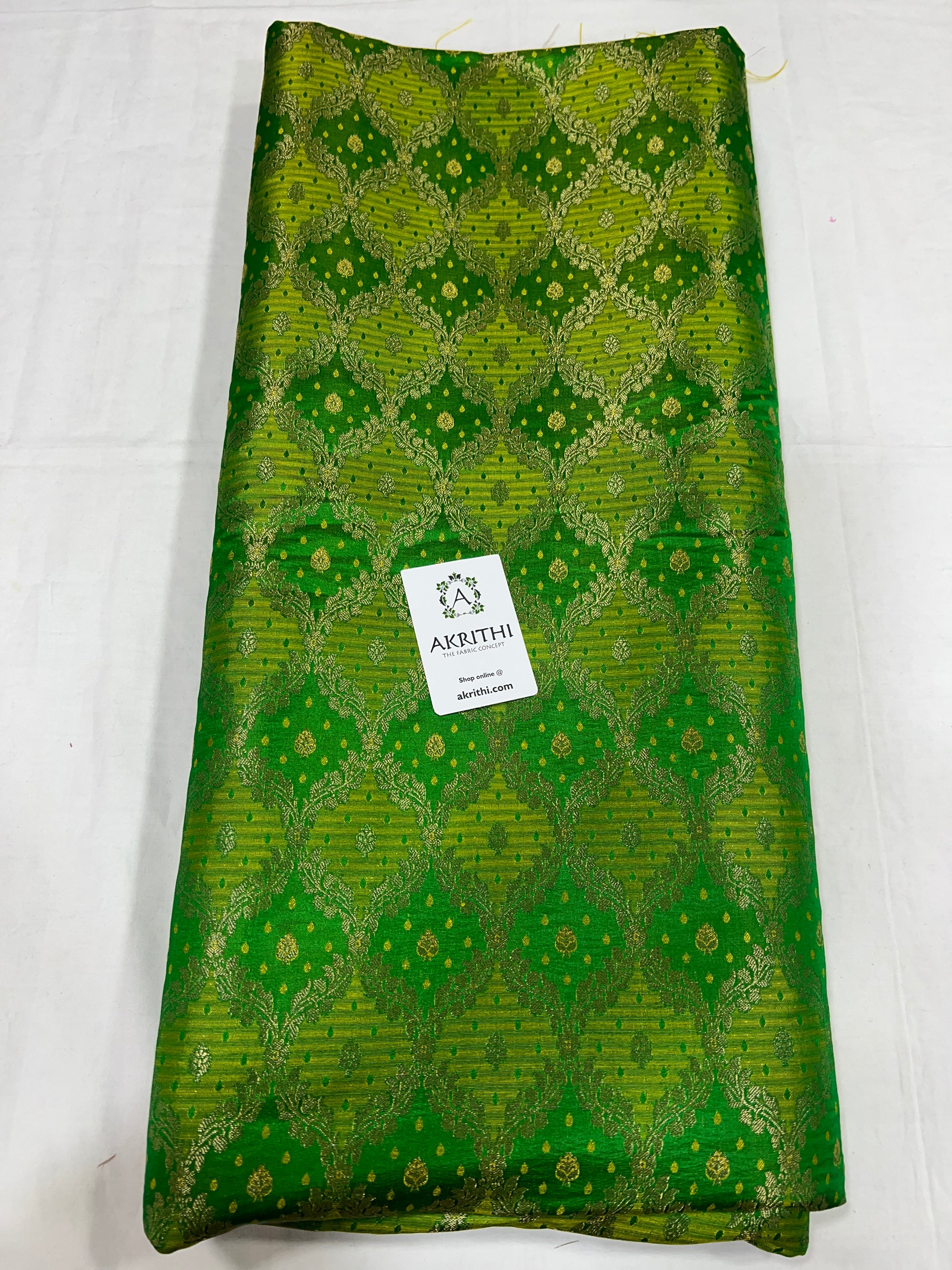 Pure Banarasi brocade fabric