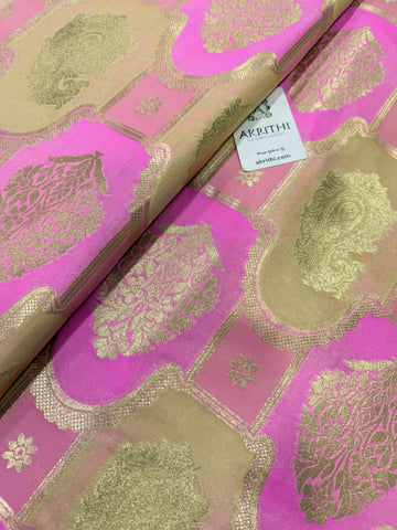 Pure Banarasi brocade fabric