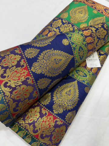 Pure Banarasi brocade fabric