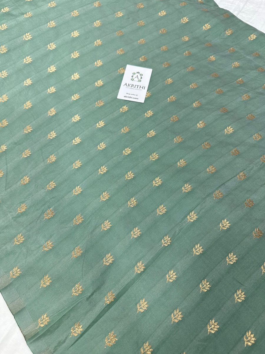 Woven semi silk fabric