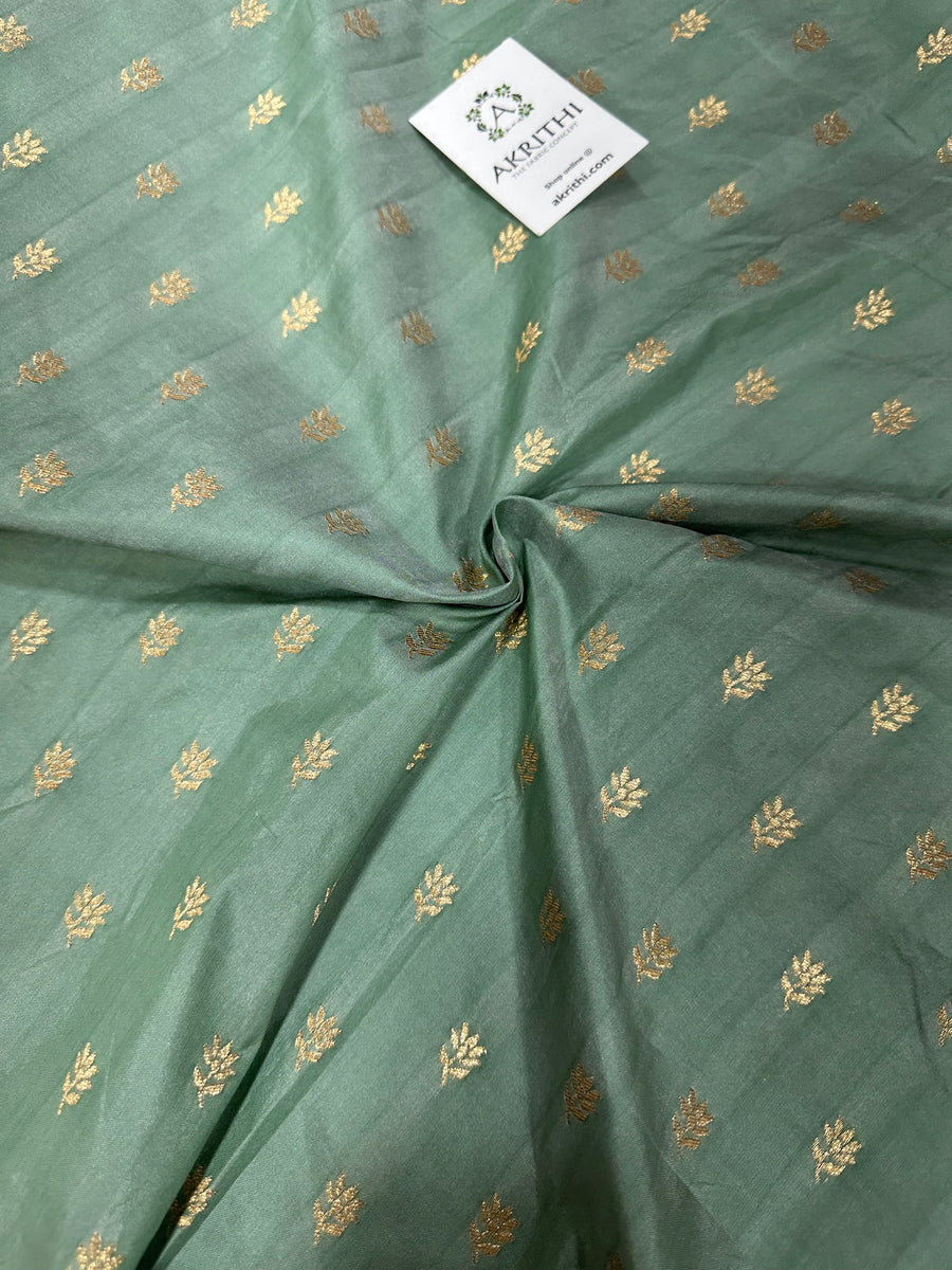 Woven semi silk fabric