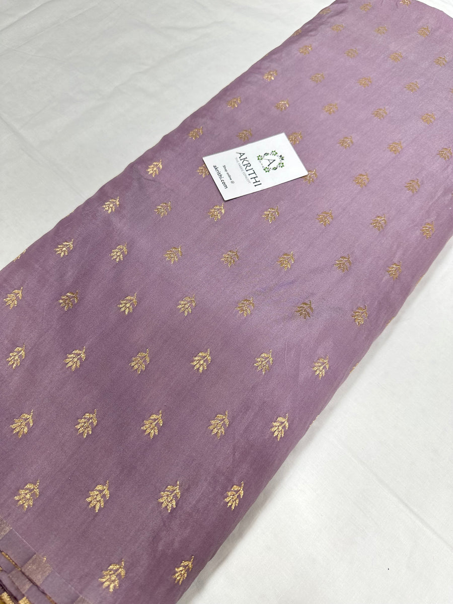 Woven semi silk fabric