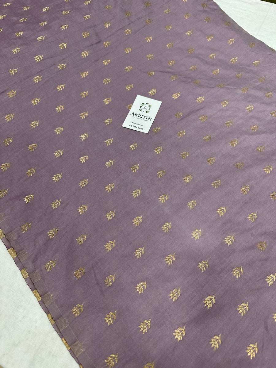 Woven semi silk fabric