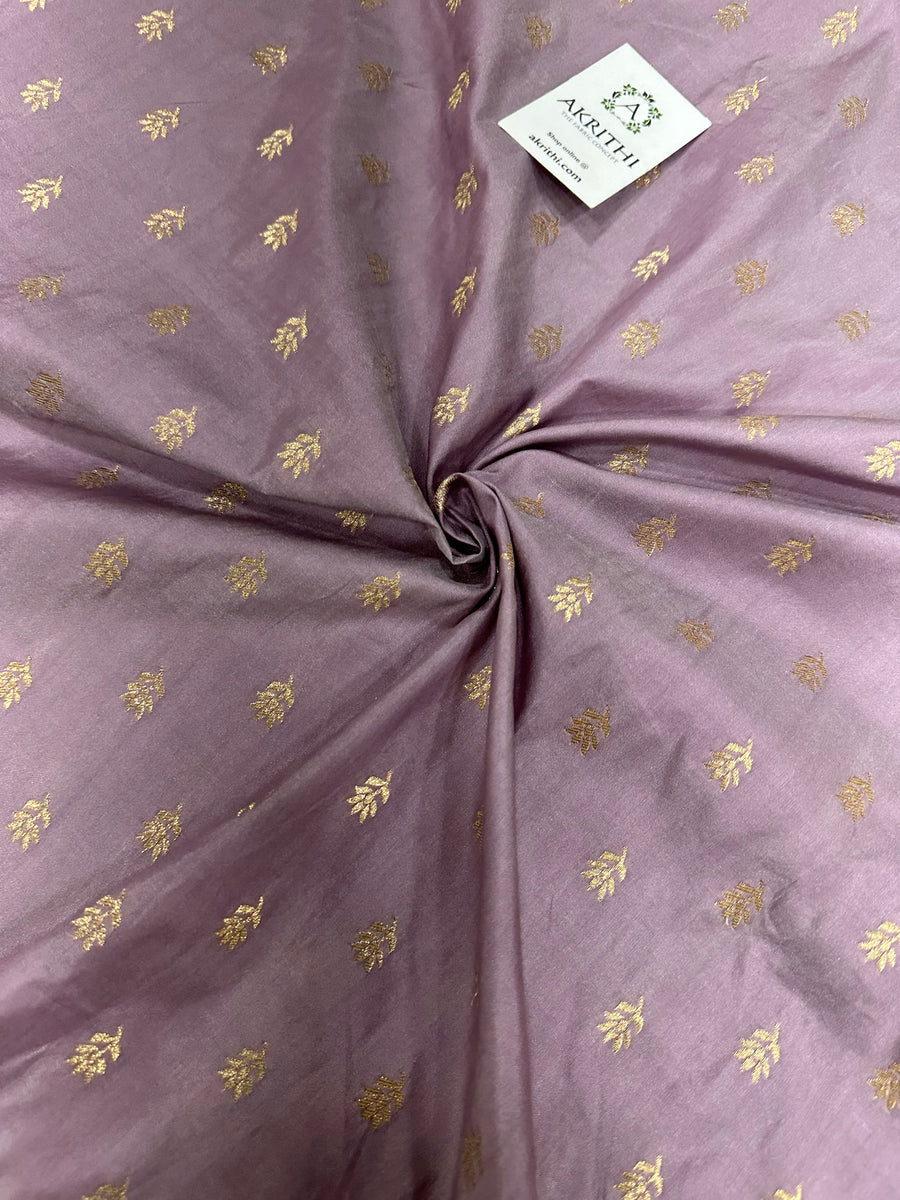 Woven semi silk fabric