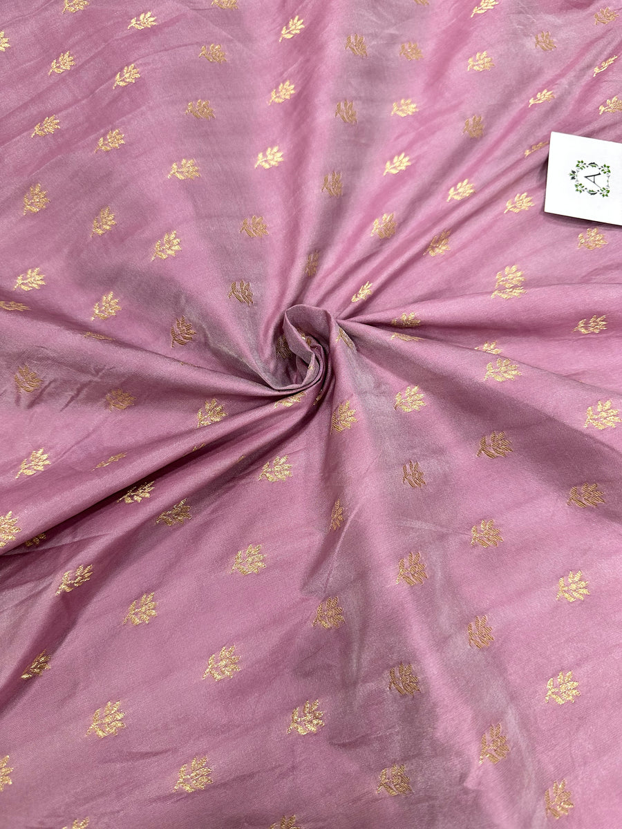 Woven semi silk fabric