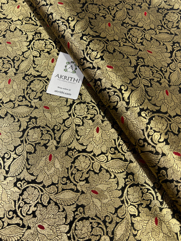 Pure Banarasi brocade fabric