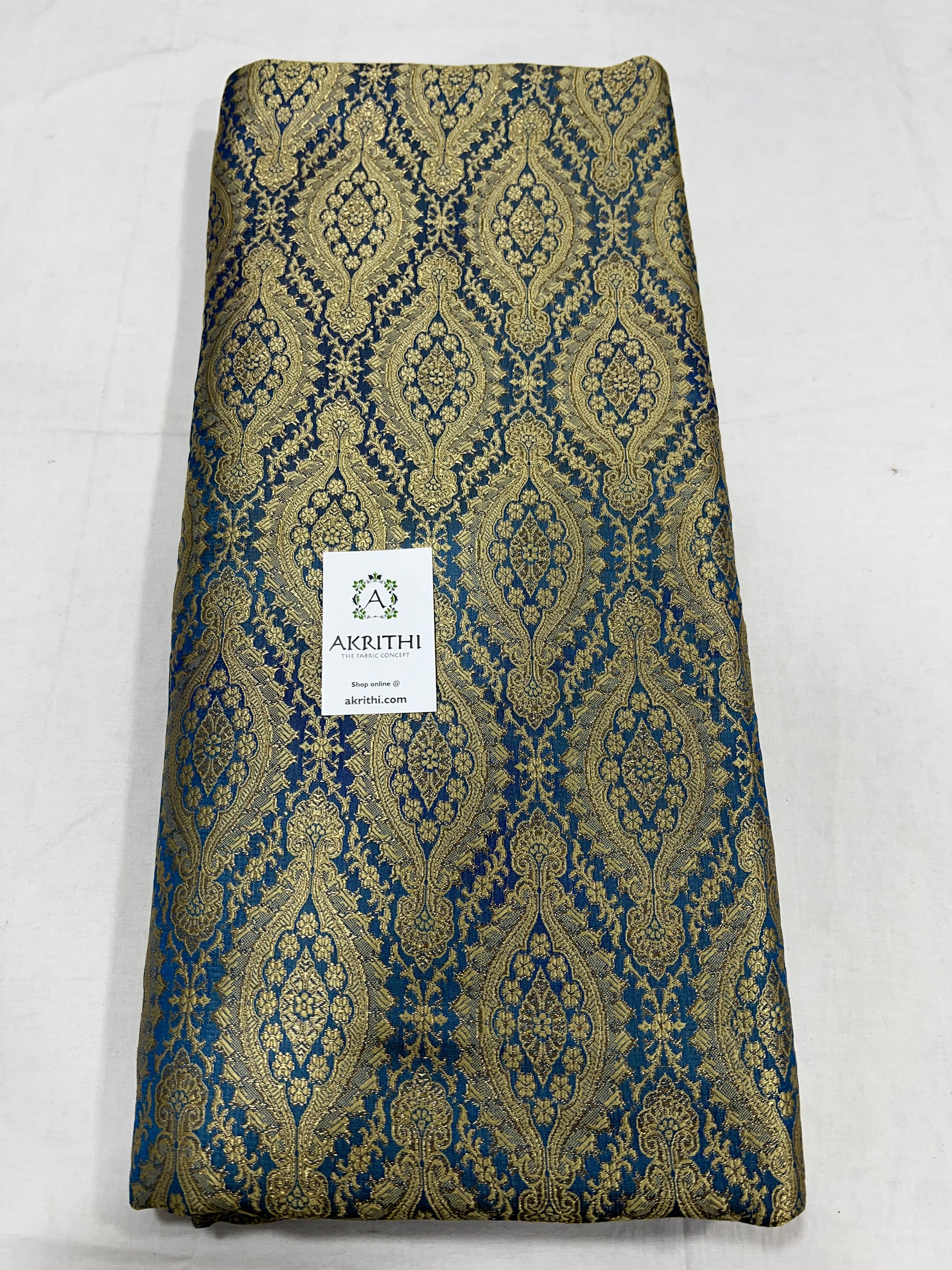 Pure Banarasi brocade fabric