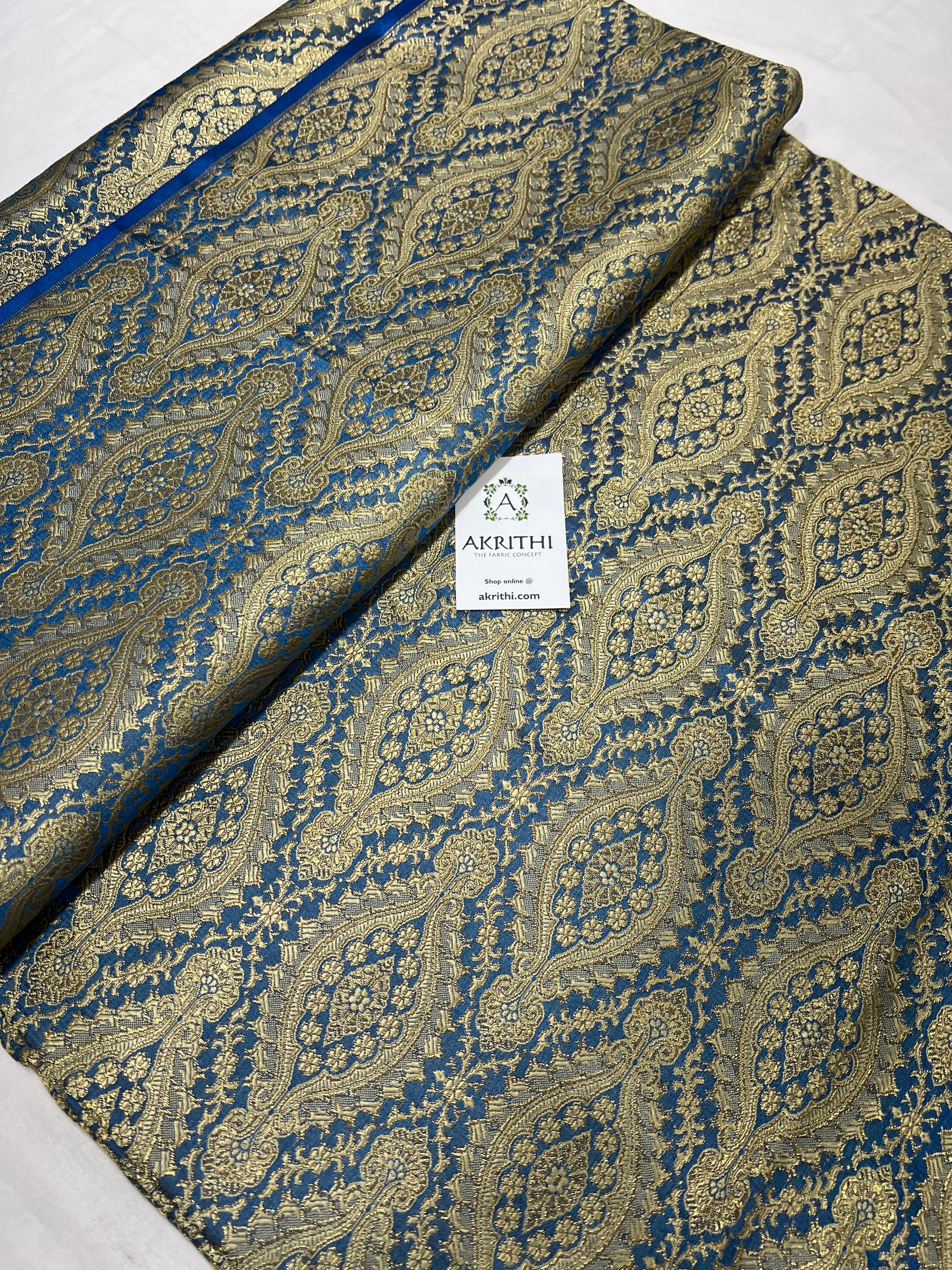 Pure Banarasi brocade fabric