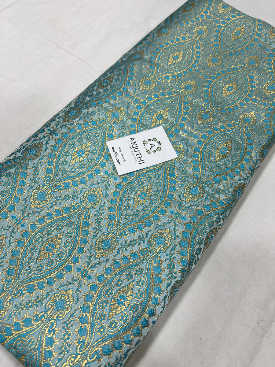 Pure Banarasi brocade fabric