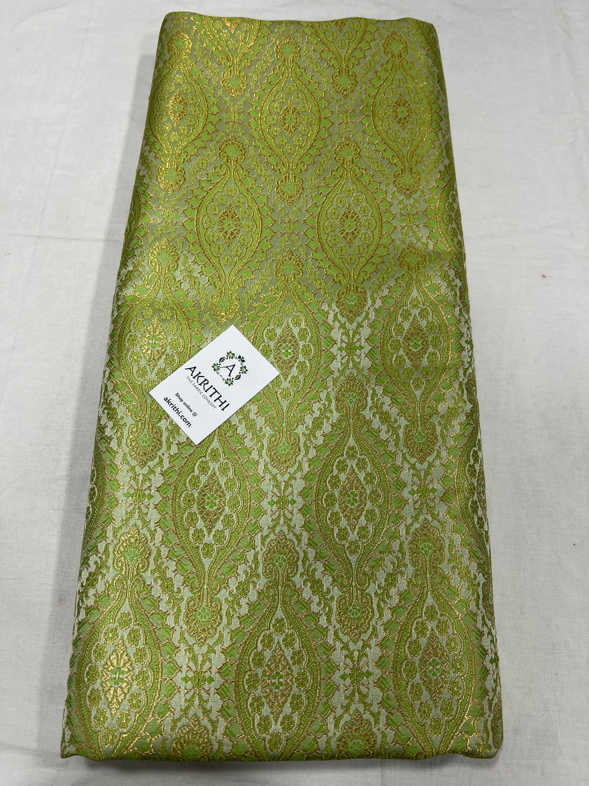 Pure Banarasi brocade fabric