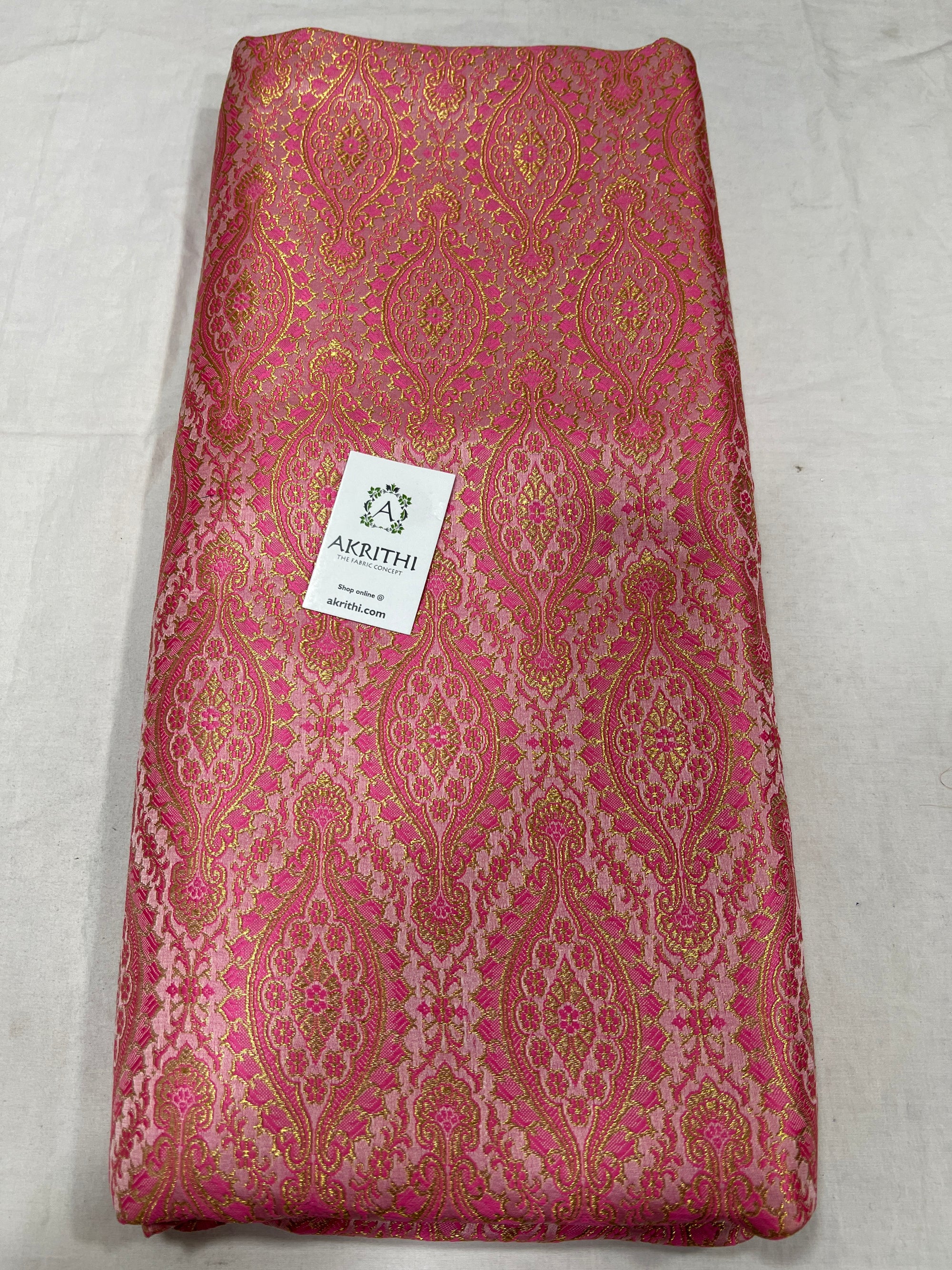 Pure Banarasi brocade fabric