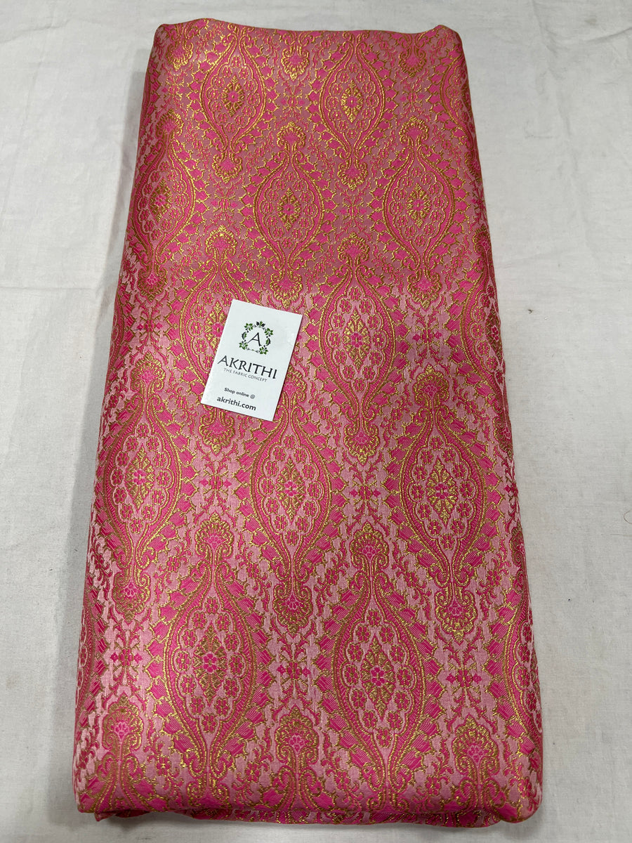 Pure Banarasi brocade fabric