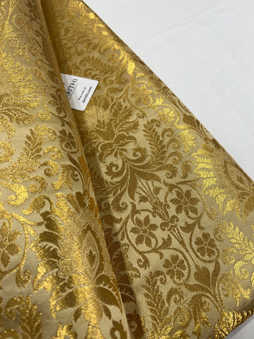 Pure Banarasi brocade fabric