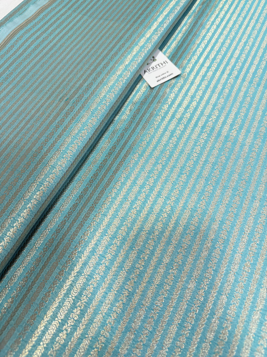 Pure Banarasi brocade fabric