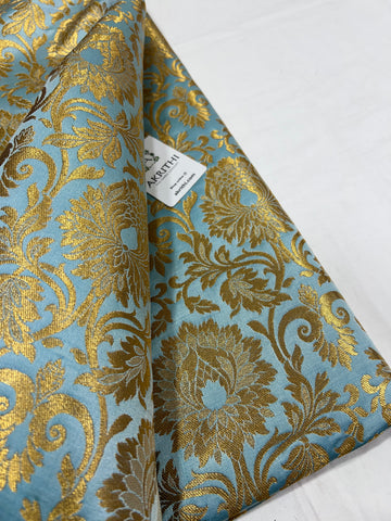 Pure Banarasi brocade fabric