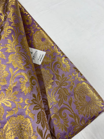 Pure Banarasi brocade fabric